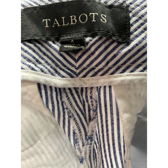 Talbots Multicolor Capri Pants - Size 4 - Picture 3 of 3